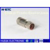 1/2" Coaxial Cable Male Antenna Connector With Threaded Fastening Plug / Male Pin Connector