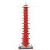 Polymeric Surge Arrester / Station Class Surge Arresters Red 51KV For  Power System