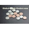 AgCu Silver Plated Copper Contacts, Powder Metallurgy Materials Contact Tips