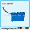 3.7V 10400mAh 18650 Li-ion Battery Packs