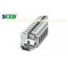 15.2mm , 600V 115A Din Rail Mounted Terminal Blocks For Industry Control