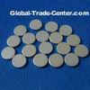 Silver Plated Contacts Alloy / Tri - Metal Composite Button Contact Low Resistance