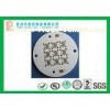 LED 2.0mm double side Aluminum PCB white  solder mask L.F HASL