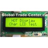 16x2 character dot matrix module with size compatible 12232(HTM1602-8)