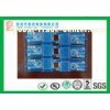 FR4 4 layer pcb fast pcb prototype blue soldermask white legend Immersion Gold