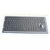 81 Keys Industrial Stainless Steel Keyboard Kiosk With Trackball