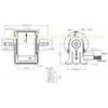 Double Shaft Air Conditioning Fan Coil Unit Motor with 5uF Capacitor