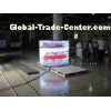 Light Weight P10 Outdoor Full Color Curved LED Screens With 96  96 pixels