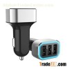 Smart 3 Port USB Car Charger