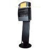 Floor Standing Charging Stations For Phones 10'' Advertising LCD Coin Note Pay