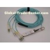 40Gb/s SR4 QSFP+ Optical Transceiver with Breakout 8LC Pigtail