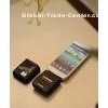 1500mah Mini Solar Power Bank Built In USB Cable , Emergency Solar Power Charger