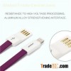 High Quality Flat TPE Usb Charger Cable For Iphone