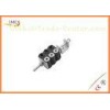 Stainless Steel Telecom Accessories RF Feeder Coaxial Cable Clamps Through Type