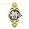Business Round Case Stainless Steel Wrist Watch For Men Luxury