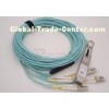 1m 40G QSFP+ Optical Transceiver to 4 Duplex  LC Breakout Active Optical Cable