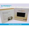 4 Button LCD Video Brochure Paper Video In Print Brochure For Advertising