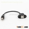 Panel Mount USB 2.0 B Female To B Male Cable