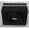 2 Metal Bar Protector Ported Subwoofer Enclosures , Competition Subwoofer Enclosures