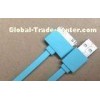 Blue 30 pin IPhone 4 Charger USB Cable / Ipad 2 USB Charger Cable