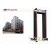 Full Body Security Metal Detector Door with 6 Pinpoint zones, 2LED light bars for Prisons