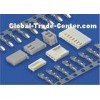 One Row Wire Terminal Connectors Pitch 2.54mm PA66 Material 4A  AC / DC