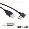 USB 2.0 A Male To Right Angle A Male Cable
