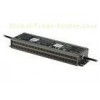 White Super Slim LED Strips Power Supply Aluminum Shell AC 90V - 130V built - in EMI filters