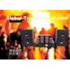 PA Powered Plastic Speaker Box Home Speaker Cabinets Karaoke System