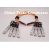 Length 1M 40G AOC 4xSFP+ to 4xSFP+ Breakout Active Optical Cable