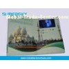 4.3 inch / 5 Inch TFT LCD Video Brochure , Folded LCD Greeting Card