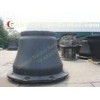 1600H Dock Port Cone Rubber Fender For Steamship , BV Certificate