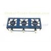 Outdoor Propane Gas Burner Parts , Cast Iron 3 Burners Gas Hob Parts