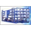 Reaction and precipitation + Filtration + Reverse osmosis
