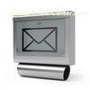High Strength Outdoor Stamping Stainless Steel Mailboxes Residential ISO9001