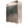 2 Door Freezer Upright Display Refrigerator 1000L , -2~+10