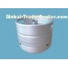 Slim Quarter Beer Keg With Good Welding And Polish , 10 Litre Beer Kegs