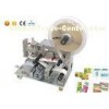Delta servo labeling motor semi-automatic polybag sticker labeling machine 20-50pcs per minute