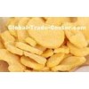 Sweet Freeze Dried Mango Fruit Slice Snacks Backpacking Food Freeze Drying Mangos