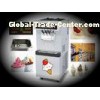 Pre-Cooling System Soft Serve Yogurt Ice Cream Machine, Full Stainless Steel Three Flavors Frozen Yo