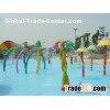 Custom Childrens, Kids Fun Outside Fiber Glass Water Park Equipments, Play Equipment