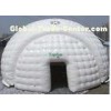 Airtight Inflatable Tent / White Dome Tent Short-lived For Project Show Events