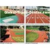 Stadium Synthetic Running Track Surfaces / Rubber Athletic Flooring