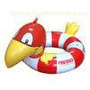 Beautiful Cute Bird Inflatable Water Toys PVC For Baby Swimming