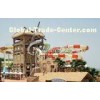 Aqua Play Water Park  Spiral Water Slide for Kids or Adults Summer Entertainment