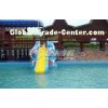 Outdoor Elephant Fiberglass Small Water Slides for Commercial Aqua Play Equipment