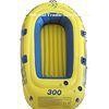 Roll Up Plastic PVC Inflatable Boat Yellow Portable For Challenge