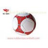 TPU Hand Stitched Soccer Ball Size 5 with rubber bladder , red and white soccer ball