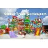 Childrens Amusement Water Playground Equipment Forest Style With Water Curtain