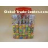 Different Shape Bottled Fruity Hard Candy Raspberry / Strawberry / Mango Candies